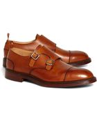 Brooks Brothers Double Monk Strap - Lyst