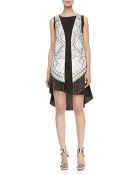 Haute Hippie Silk Charmeuse Beaded Vest - Lyst