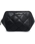 Mango Logo Quilted Cosmetic Bag - Lyst