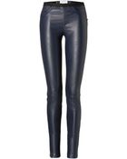 Helmut Lang Stretch Leather Leggings - Lyst