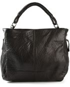 Giorgio Brato Braided Handles Zipped Sides Tote Bag - Lyst