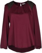 Gold Case Blouse - Lyst