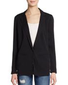 Ella Moss Zip Detailed Blazer - Lyst