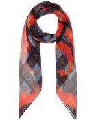 Mcq Alexander Mcqueen Printed Scarf - Lyst