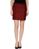 Love Moschino Mini Skirt - Lyst