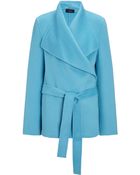 Joseph Double Cashmere Lisa Coat In Topaz - Lyst