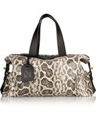 Reed Krakoff Atlas Leather-Trimmed Anaconda Tote - Lyst