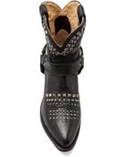 Frye Billy Biker Short Boot - Lyst