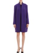 Lisa Perry Wool Melton Open-Front Coat - Lyst