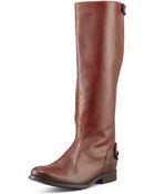Frye Melissa Zip Riding Extended Calf Boot - Lyst
