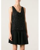 Alice + Olivia Beaded Dress - Lyst