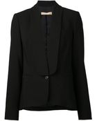Michael Kors Fitted Jacket - Lyst