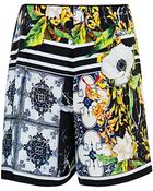 Clover Canyon Greek Tiles Short - Lyst