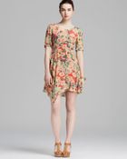 Nanette Lepore Dress - Amourous Flirty Flower - Lyst