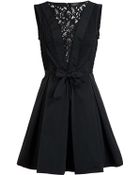 Nina Ricci Bow Front Lace Dress - Lyst