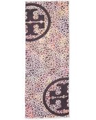 Tory Burch Watercolor Leopard-print Scarf - Lyst