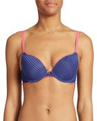 DKNY Signature Lace Demi Bra - Lyst