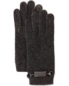 Portolano Cashmere-blend Horsebit Gloves - Lyst