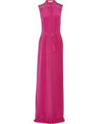 Matthew Williamson Washed-Silk Gown - Lyst