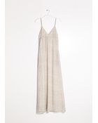 Mango Printed Long Dress - Lyst