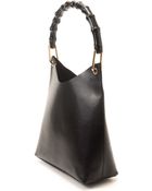 Gucci Black Bamboo Hobo Bag - Lyst
