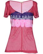 John Galliano T-Shirt - Lyst