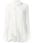 Chloé Ruffled Blouse - Lyst