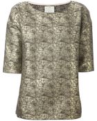 Forte Forte Distressed Boxy Top - Lyst
