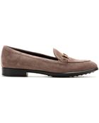Tod's Suede Loafers - Lyst