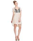 Free People La Mamounia Babydoll Dress - Lyst