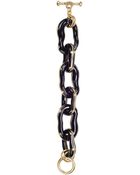 Oscar de la Renta Resin Link Bracelet - Lyst