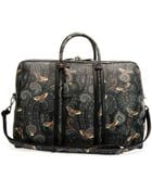 Givenchy Paisley-Print Leather Weekender Bag - Lyst