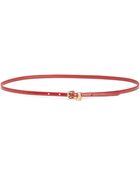 Miu Miu Skinny Leather Belt - Lyst