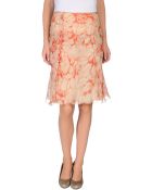Blumarine Knee Length Skirt - Lyst