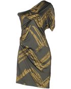 Vivienne Westwood Anglomania Short Dress - Lyst