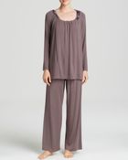 Midnight By Carole Hochman Classic Moments Long Pajama Set - Lyst