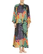 Natori Anna Mixed Floral-Print Caftan - Lyst