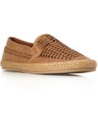 21men Woven Espadrille Slipons - Lyst