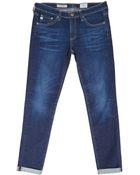 AG Adriano Goldschmied Stilt Roll Up 8-Year Wash Jean - Lyst