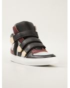 Louis Leeman 'Paris' Hi-Top Sneakers - Lyst