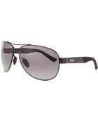 Gucci Stainless-Steel Aviator Sunglasses - Lyst
