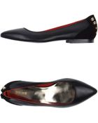 Just Cavalli Ballet Flats - Lyst