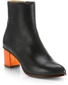 Maison Martin Margiela Trunk Leather Ankle Boots - Lyst