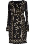 Class Roberto Cavalli Short Dress - Lyst