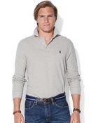 Polo Ralph Lauren Classic Fit Long Sleeved Mesh Polo Shirt - Lyst