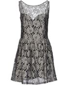 Again Short Dress - Lyst