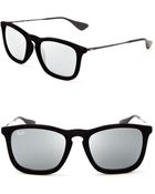 Ray-Ban Velvet Square Keyhole Sunglasses - Lyst