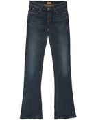 Mother Exclusive Runaway Skinny Flare Jean - Lyst