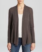 Eileen Fisher Straight Long Cardigan - Lyst