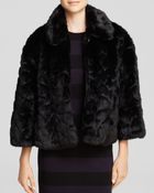French Connection Coat - Polar Teddy - Lyst